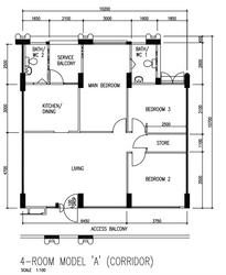 Blk 899C Woodlands Drive 50 (Woodlands), HDB 4 Rooms #155747822